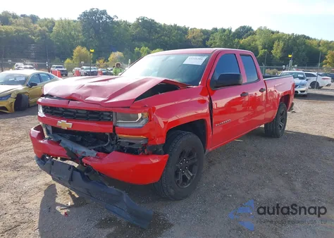 2016 Chevrolet Silverado Custom z USA, uszkodzony, nr VIN 1GCRCPEC6GZ327793